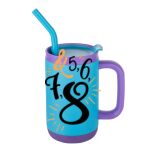 Abelia SS Sip & Twist Lid Mug w/Straw - 16oz Thumbnail