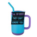 Abelia SS Sip & Twist Lid Mug w/Straw - 16oz Thumbnail
