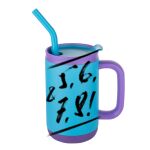 Abelia SS Sip & Twist Lid Mug w/Straw - 16oz Thumbnail