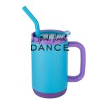 Abelia SS Sip & Twist Lid Mug w/Straw - 16oz Thumbnail