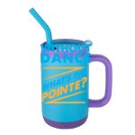Abelia SS Sip & Twist Lid Mug w/Straw - 16oz Thumbnail