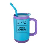 Abelia SS Sip & Twist Lid Mug w/Straw - 16oz Thumbnail