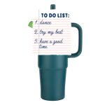 Kentia SS Travel Mug w/Silicone Straw & Charm Holder - 30oz Thumbnail