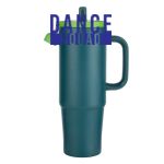 Kentia SS Travel Mug w/Silicone Straw & Charm Holder - 30oz Thumbnail