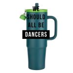 Kentia SS Travel Mug w/Silicone Straw & Charm Holder - 30oz Thumbnail