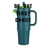 Kentia SS Travel Mug w/Silicone Straw & Charm Holder - 30oz Thumbnail