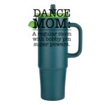 Kentia SS Travel Mug w/Silicone Straw & Charm Holder - 30oz Thumbnail